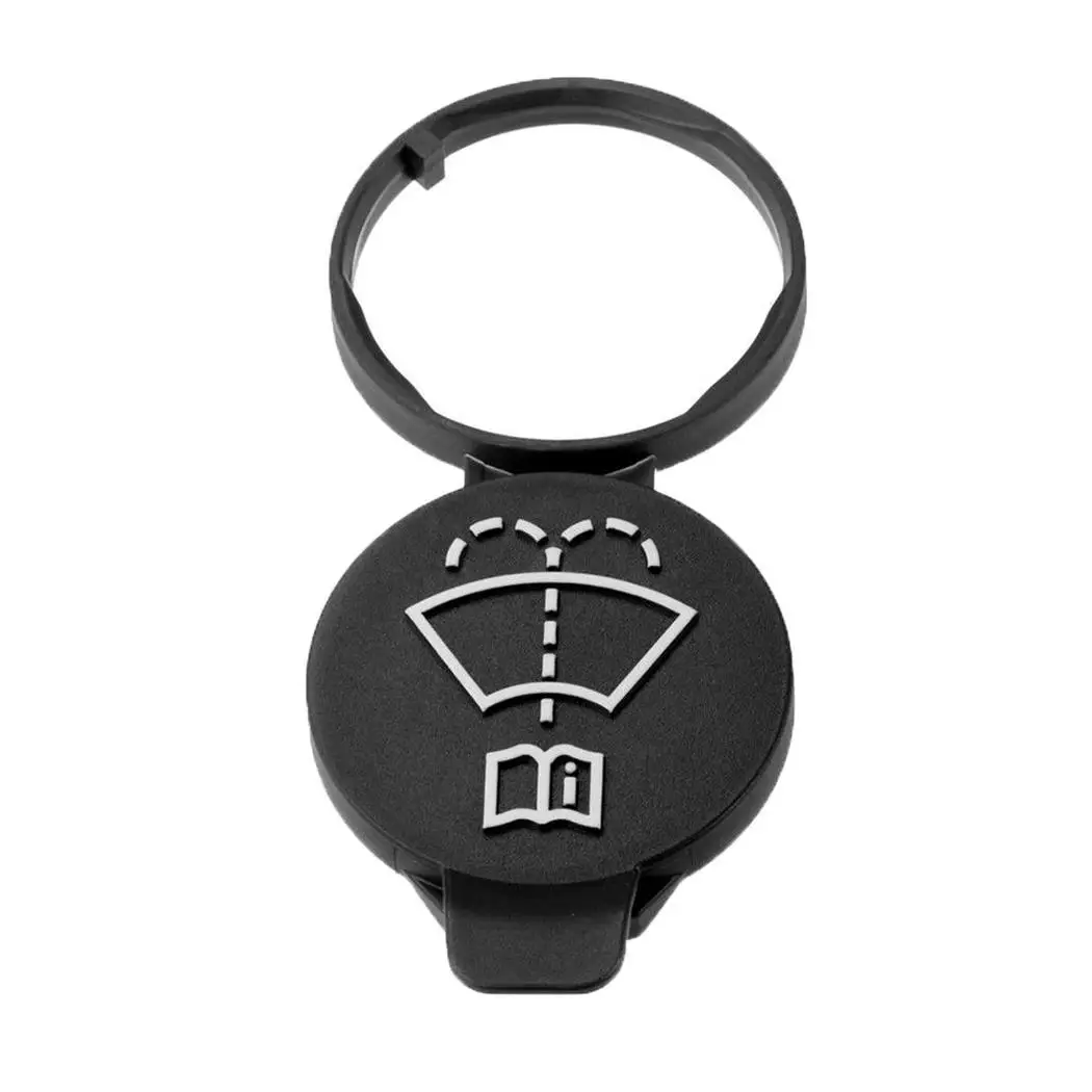 

Car Windshield Wiper Washer Fluid Reservoir Cap Replacement Cover For GM Black Models