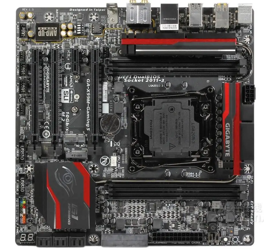Для Gigabyte GA-X99M-Gaming 5 оригинальная б/у материнская плата X99M-Gaming X99 Socket LGA 2011 V3 DDR4 USB3.0