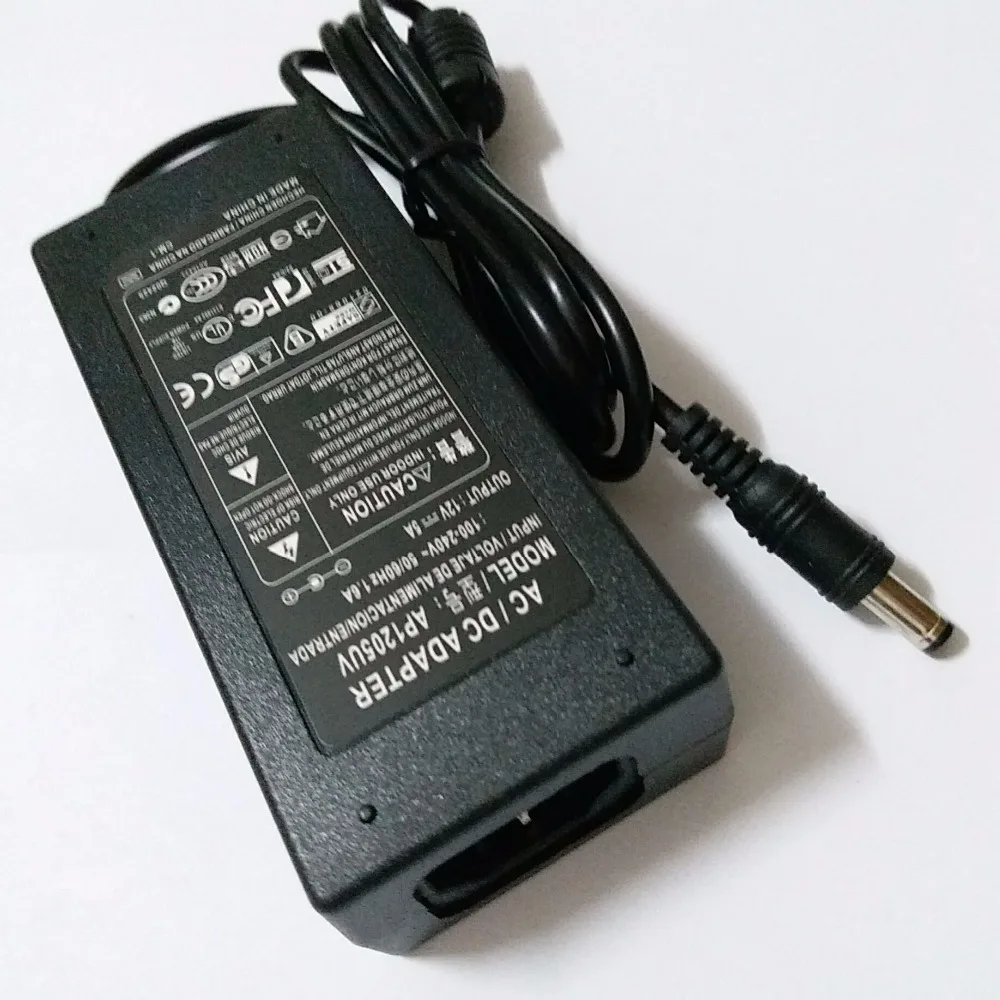 12V 5A AC Adapter Charger For Viewsonic 