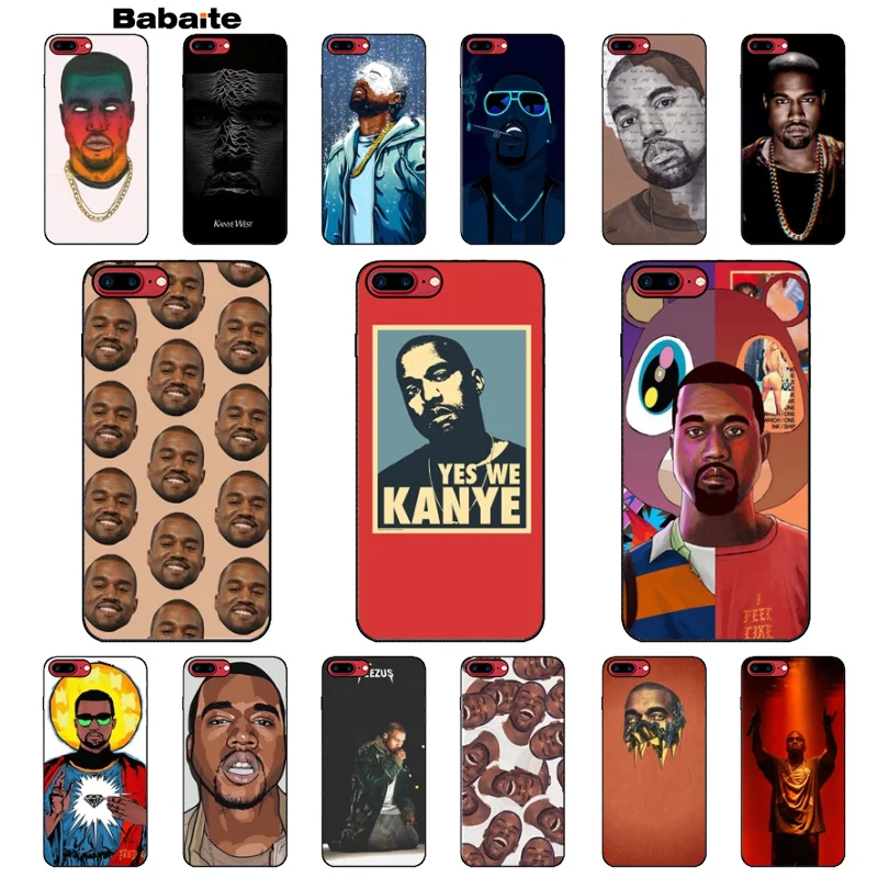 Babaite kanye west phone 11 чехол для iPhone 6 6s 8 8Plus 5 5S SE 7 7plus XRX XS MAX | Мобильные телефоны и
