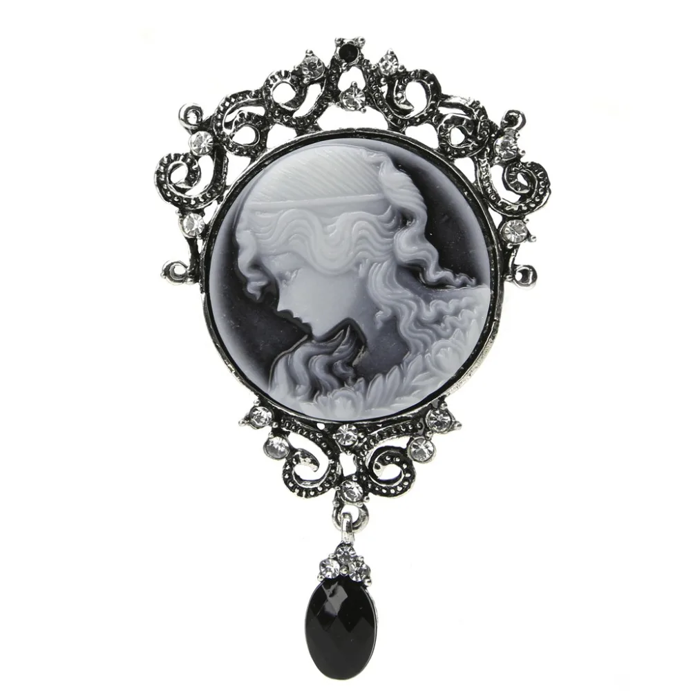 Женская Винтажная брошь булавка кулон|pin pendant|victorian cameo broochcameo brooch |