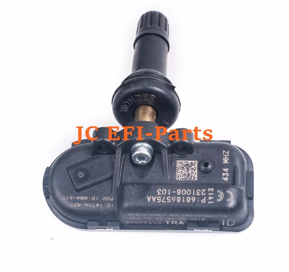 Система мониторинга давления в шинах для 2014 2017 JEEP Cherokee 68239729AA датчик TPMS сенсор|sensor