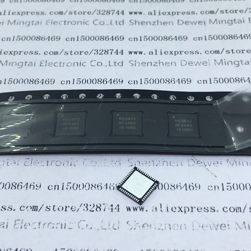 

10PCS/LOT NRF52832-QFAA NRF52832 NRF52832QFAA NRF52832-QFAA-R QFN48