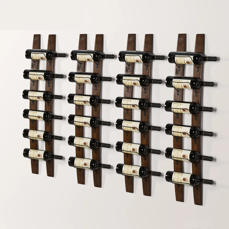 0Modern Simple Matsuki Red Wine Holder Rack 6 Bottles Fashion Creative