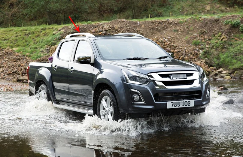 Новое поступление для Isuzu D-Max багажник на крышу бар багаж Продольный брус крыши 2011-, винты крепления, Толстый алюминиевый сплав, ISO9001 качество