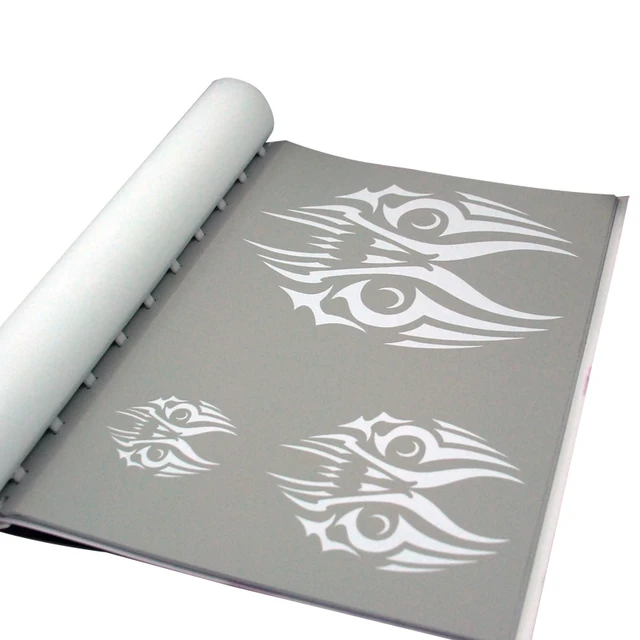 Temporary Airbrush Tattoo Stencil Book Airbrush stencils Template