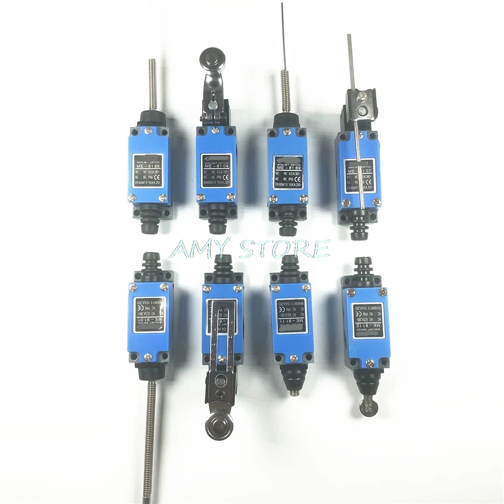 

ME-8108 8104 8107 8169 8166 8111 9101 Limit Micro Switch Rotary Adjustable Roller Lever Arm Mini Limit Switch For CNC