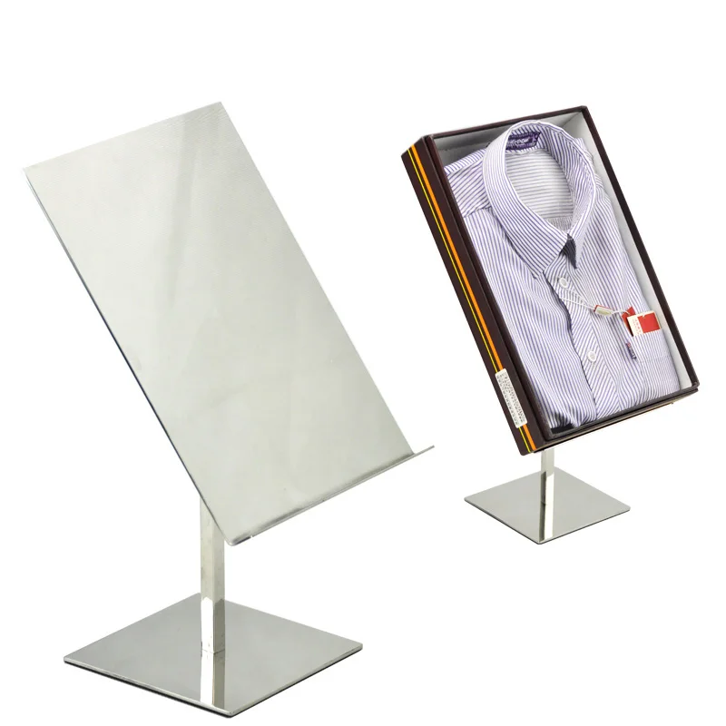 Buy Free Shipping Stainless steel shirt rack top grade shirt display stand mail