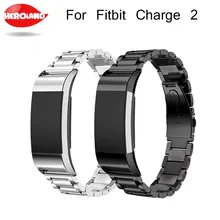 Металлический ремешок для браслета Fitbit Charge 2 ремешок Безвинтовой браслет из нержавеющей стали для Fitbit charge2 браслеты Замена аксессуаров