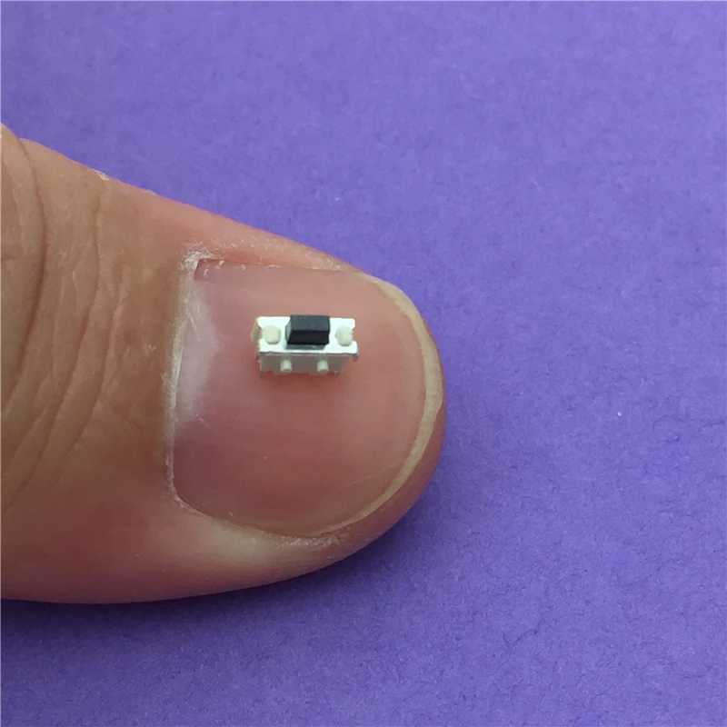 Тактильный кнопочный микро переключатель G72 50 шт./лот SMT 2x4 мм 2 PIN самосброс