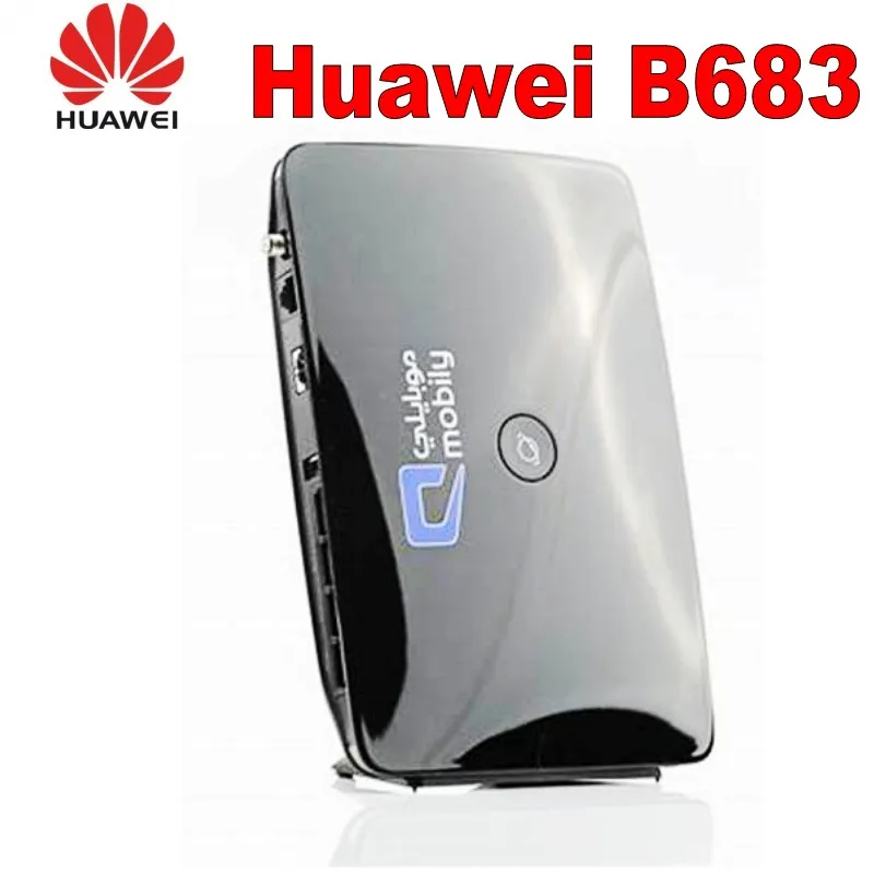 Разблокированный huawei B683 к оператору сотовой связи HSPA+ 3g Wi-Fi 28 mbps-модем мобильный широкополосный маршрутизатор