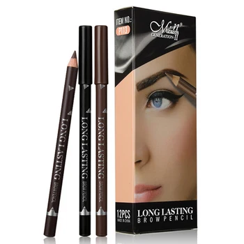 

3 Colors Professtional For Women Eyeliner Pencil Waterproof Brown/Black Eyebrow Eye Liner Pencils Makeup Tools P1
