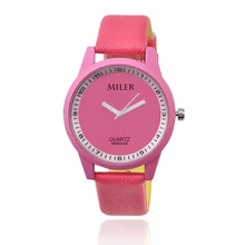 Women s Miler Watch New pu Leather Sports Watches Hot Sale Fashion Ladies Wristwatch saat reloj