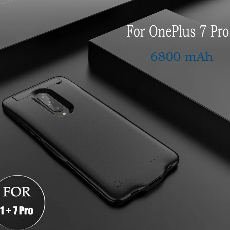 

USPS Postal/ DELIVER 2Day-7day / For 1+7Pro OnePlus 7Pro 6.67inch 6800mAh Extend Charging Backup Battery Power Bank Charger Case