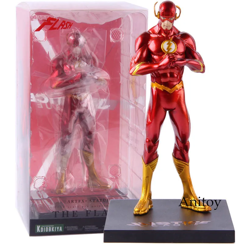 

DC The Flash ARTFX + STATUE 1/10 Scale PVC Action Figure Collectible Model Toy Gift For Kids