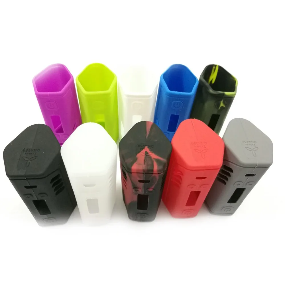 

Protective Silicone Case cover For Triade DNA250 Box Mod Colorful Silicone Case Rotecting Decoration Vape Electronic Cigarette