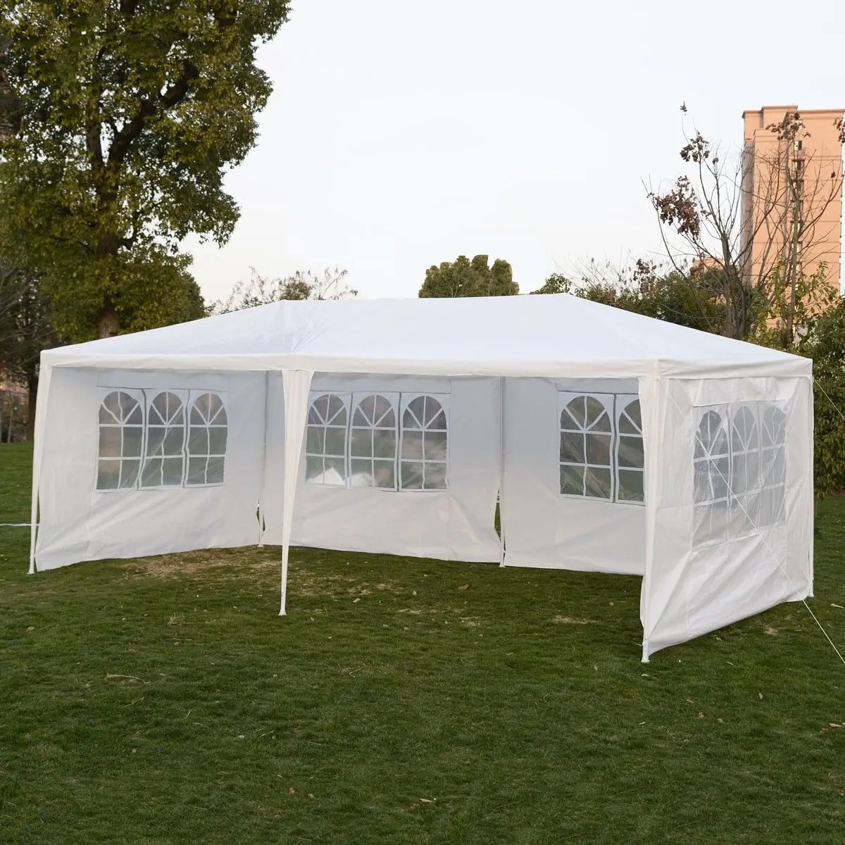 Goplus открытый навес 10 'X20 ' вечерние свадебные палатки садовые патио Gazebo