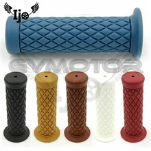 1 пара unviersal 24 мм 22 мм moto rcycle hanldebar для harley honda suzuki yamaha руль для мотоцикла скутер ручной бар Запчасти мото ручки