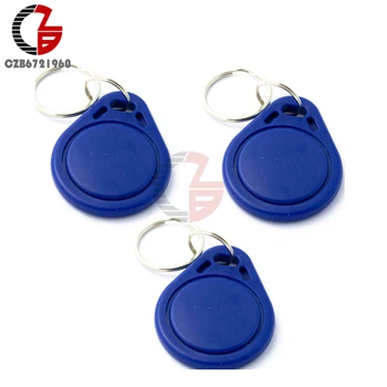 

10PCS RFID Proximity IC Key Sensor Switch Tags Keyfobs Token NFC TAG Keychain 13.56MHz for Arduino Access Control Attendance