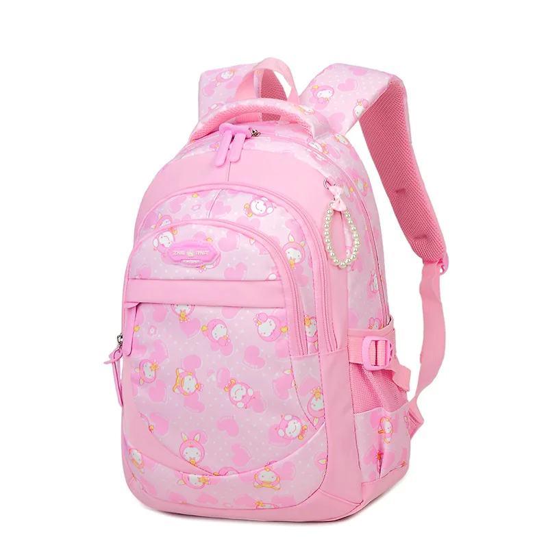 

Cute Cartoon children Backpack Girl Schoolbag for Teenage Women Back Pack Nylon princess School Backpack Famale Teen Bagpack