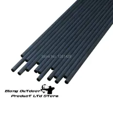 Free shipping wholesale 12 pcs 30″ spine 300 pure carbon shaft arrow tube DIY hunting bow, for compound bow using