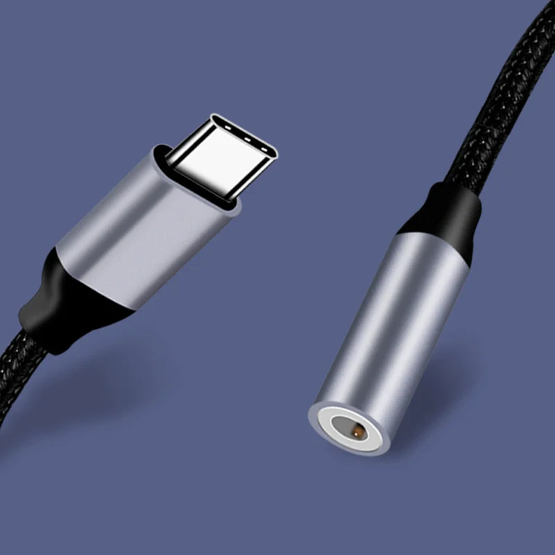 Type-C до 3,5 мм Кабель-адаптер для наушников USB-C type C до 3,5 мм аудио Aux разъем для наушников кабель-адаптер для huawei Xiaomi