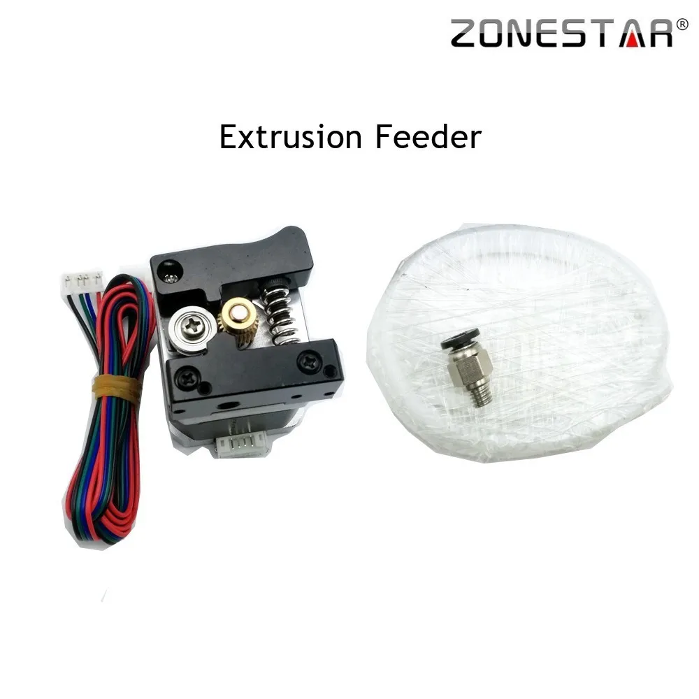 

ZONESTAR 3D Printer Parts Extrusion Feeder Bowden Extruder EM4 Muti Extruder Upgrade Parts For P802 D805 D806 Z5 Z6 Z8 Z9 Z10