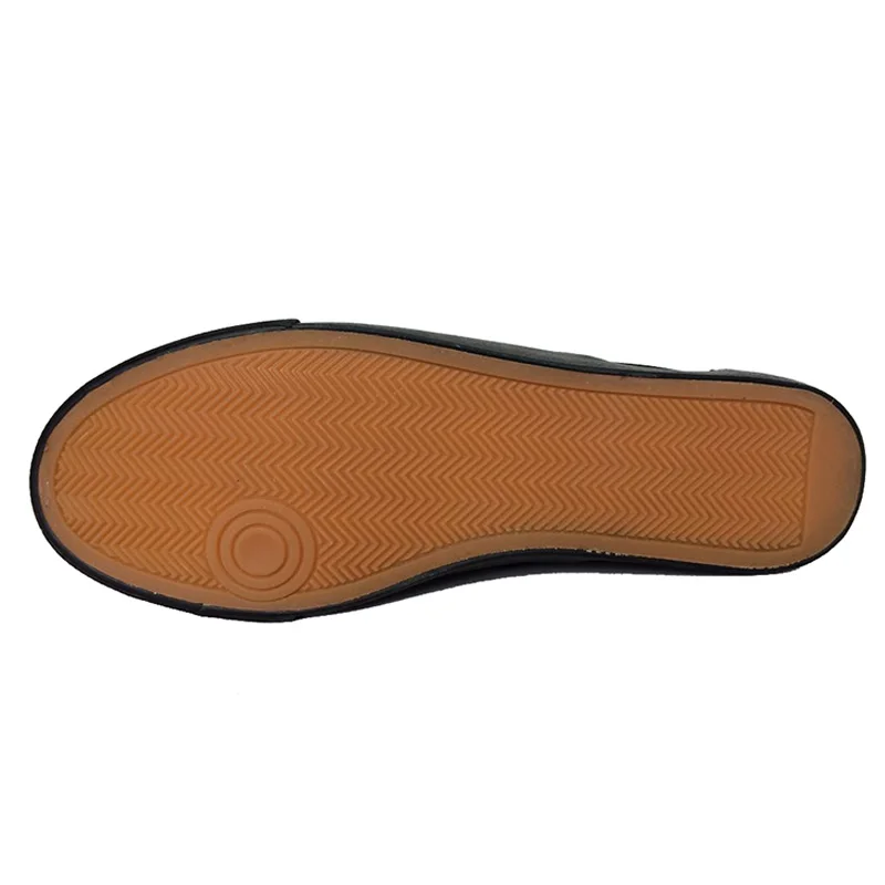 New Arrival Fashion Shoes for Men All Black Canvas Shoes Men's Casual Shoes Male Brand Loafers Black White Shoes Big Size K025