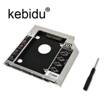 9,5 мм SATA 2nd жесткий диск SSD 2," карман для жесткого диска адаптер+ отвертка для MacBook Pro A1278 A1286 A1297 компакт-дисков Встроенная память для оптического устройства