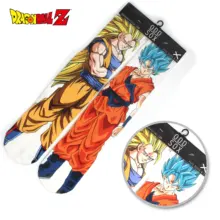 Calcetines Goku pelo azul y Goku Super Saiyan
