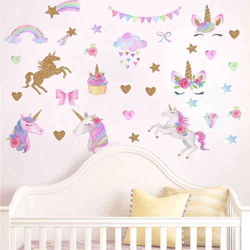 Pink Flamingo Balloon Wall Stickers for Kids Rooms Girls Rooms Bedroom Decor Cartoon Animal Unicorn Stickers for Wall Decal Pink Flamingo Balloon Wall Stickers for Kids Rooms Girls Rooms Bedroom Decor Cartoon Animal Unicorn Stickers for Wall Decal