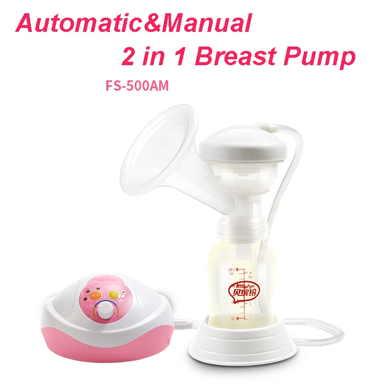 

Electric Breast Pump Electrical Manual BPA free Pacifier Bottle Silicone Nursing Breast Feeding High Quality Safty NO PAIN!