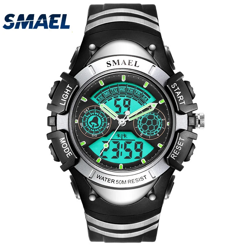 

Fashion SMAEL Brand Children Watches LED Digital Quartz Watch Boy Girl Student Multifunctional Waterproof Wristwatches For Kids
