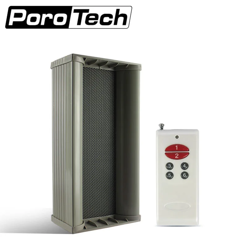 

PS-OD Outdoor Waterproof Amplifier Speaker Wall Mount Microwave Detection for Forest Fire Prevention Busy Street