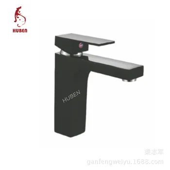 

Ben black bronze tiger full copper basin undercounter basin bathroom cabinet faucet hot and cold taps Waterfall Faucet JiaHouXin