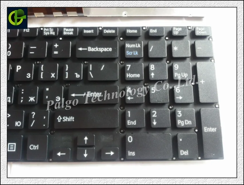 Русская клавиатура для Sony Vaio Fit 15 fit15 SVF15 SVF15A SVF15E svf152c29v 9Z. NAEBQ.00R SVF15N17CXB AEHK97001103A RU черный