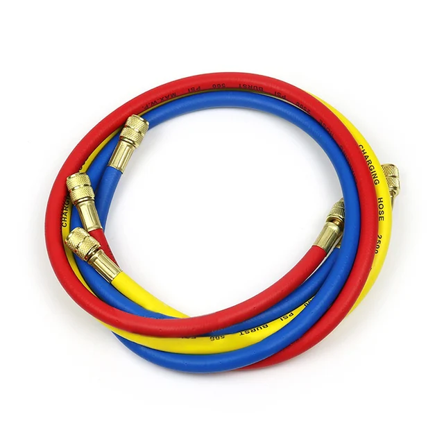Hose R134a Air 60 Inches Car Air Conditioner Refrigerant Three color