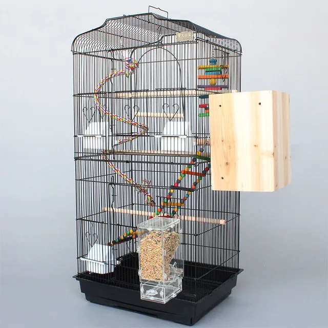 Large Canary Bird Breeding Nests Cages Houses Metal Parakeet Cockatiel