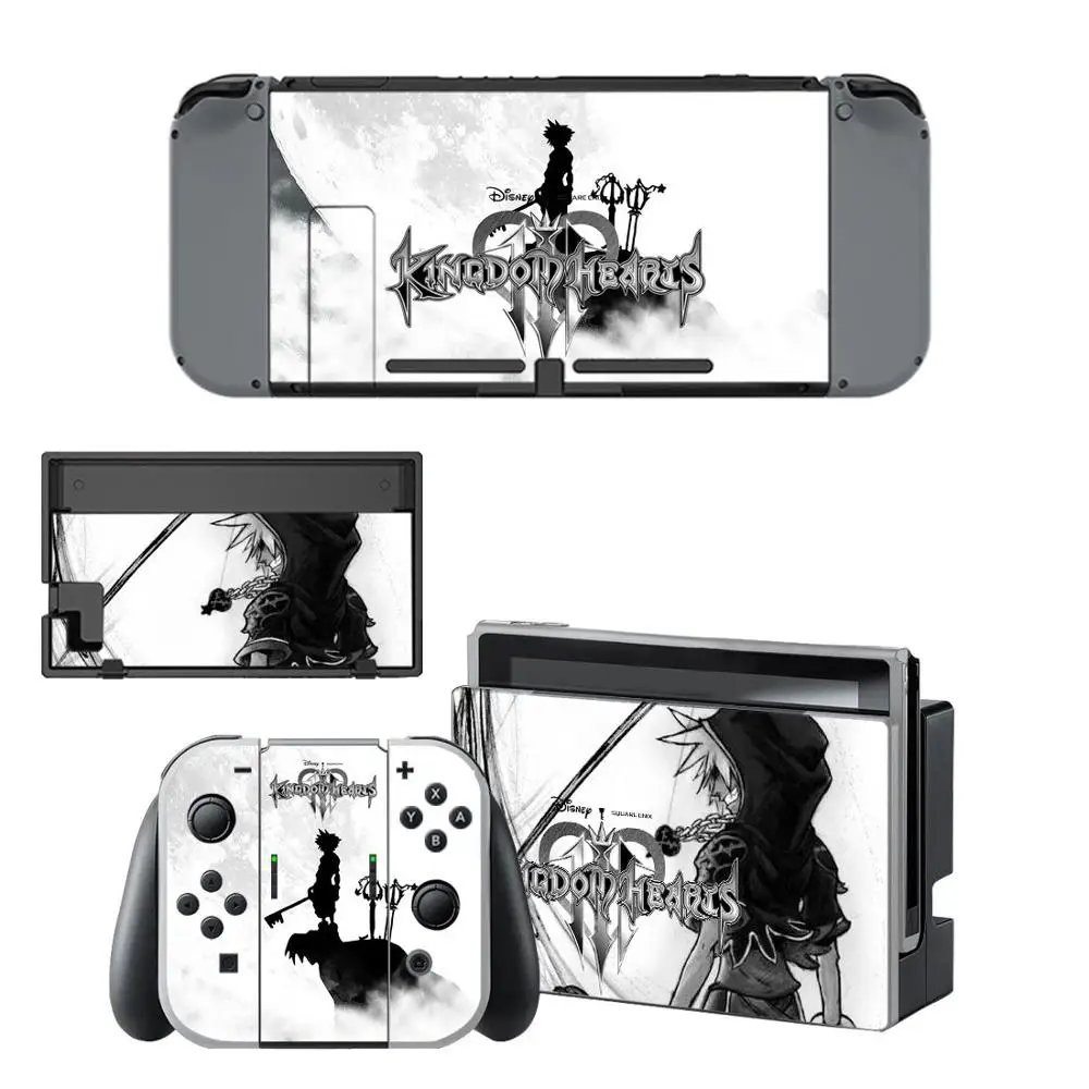 Kingdom Hearts rend переключатель кожи vinilo rendydoswitch наклейки совместимы с Nintendo Switch консоли и джойстиков Joy-Con - Цвет: YSNS1750