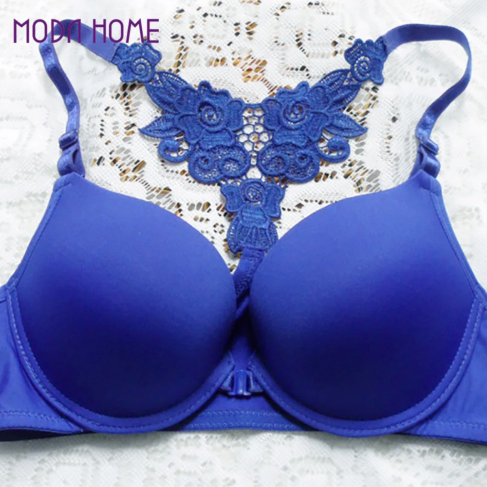 Buy Sexy Lace Bras For Women Front Closure Floral