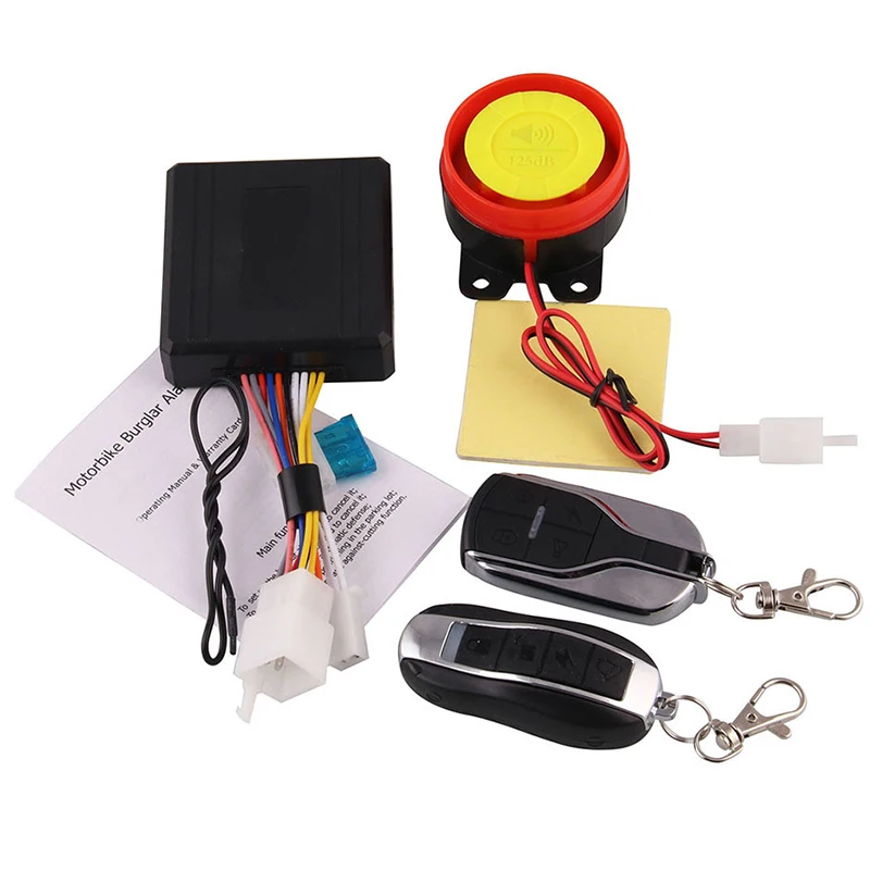 

Motorcycle Security System Remote Control Alarm Moto Scooter Alarm System Motorcycle Theft Protection Motorcycle Accessories
