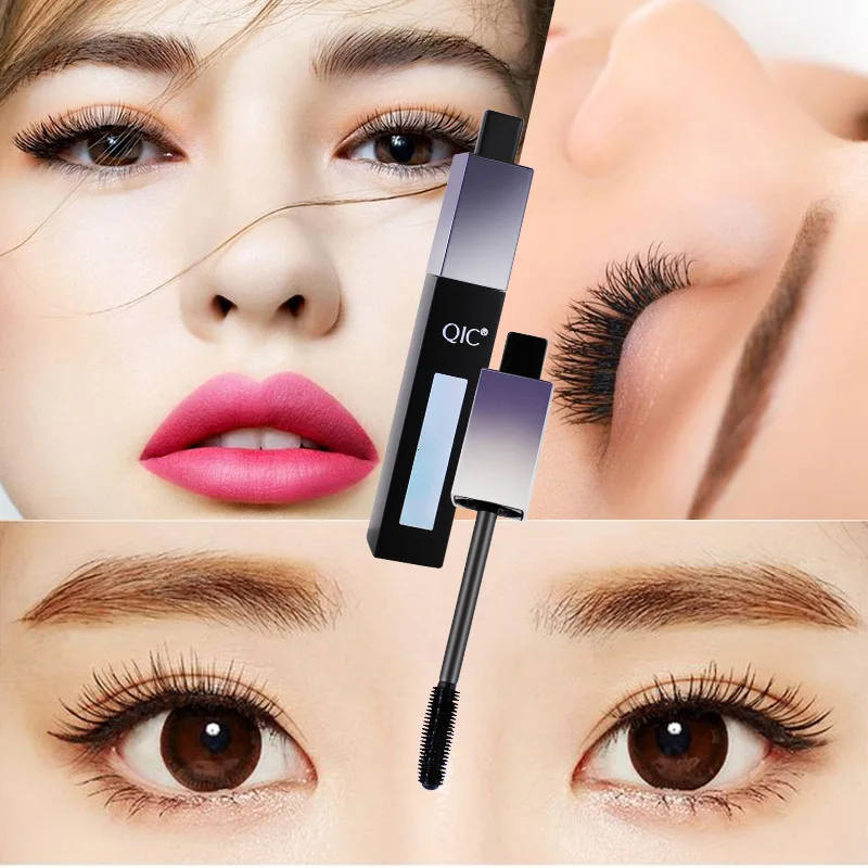 

New 4D Silk Fiber Mascara Mascara Waterproof Mascara Black Concentrated Eyelash Cosmetics TSLM1