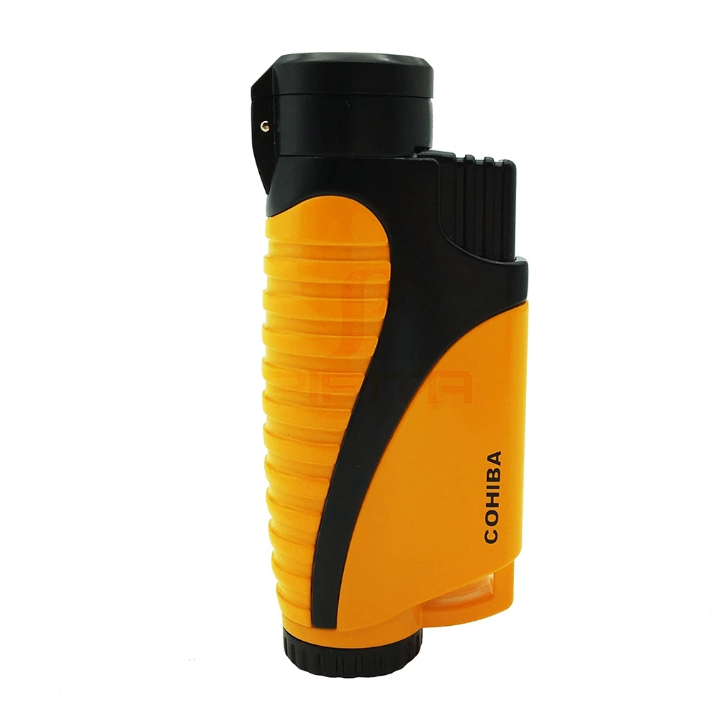 2018 Cohiba Windproof Lighter Gas Lighter Cigarette Lighter Triple