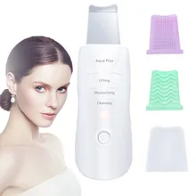 Newest Ultrasonic Skin Scrubber Skin Peeling Extractor Facial Deep Cleaning Beauty Device Skin Care Rejuvenation Facial Cleaner