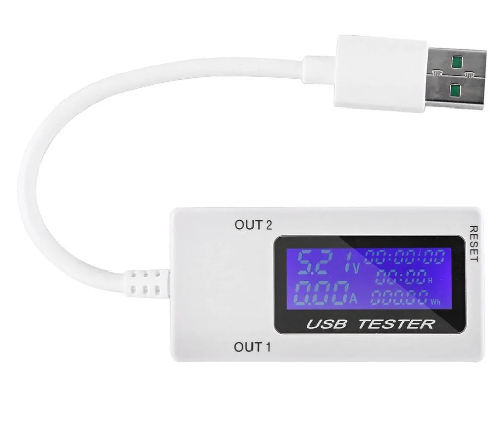 DC4-30V электрические мощность USB ёмкость Напряжение Тестер измеритель тока мониторы Вольтметр Амперметр 0-5A 0-99 часов 0-150 Вт