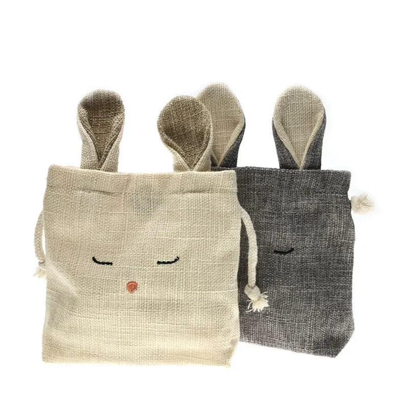 Модная детская сумочка для монет, тканевая сумка с милым кроликом из мультфильма, мини сумка-мессенджер с милым кроликом для девочек, детские плечевые мини-сумки в подарок