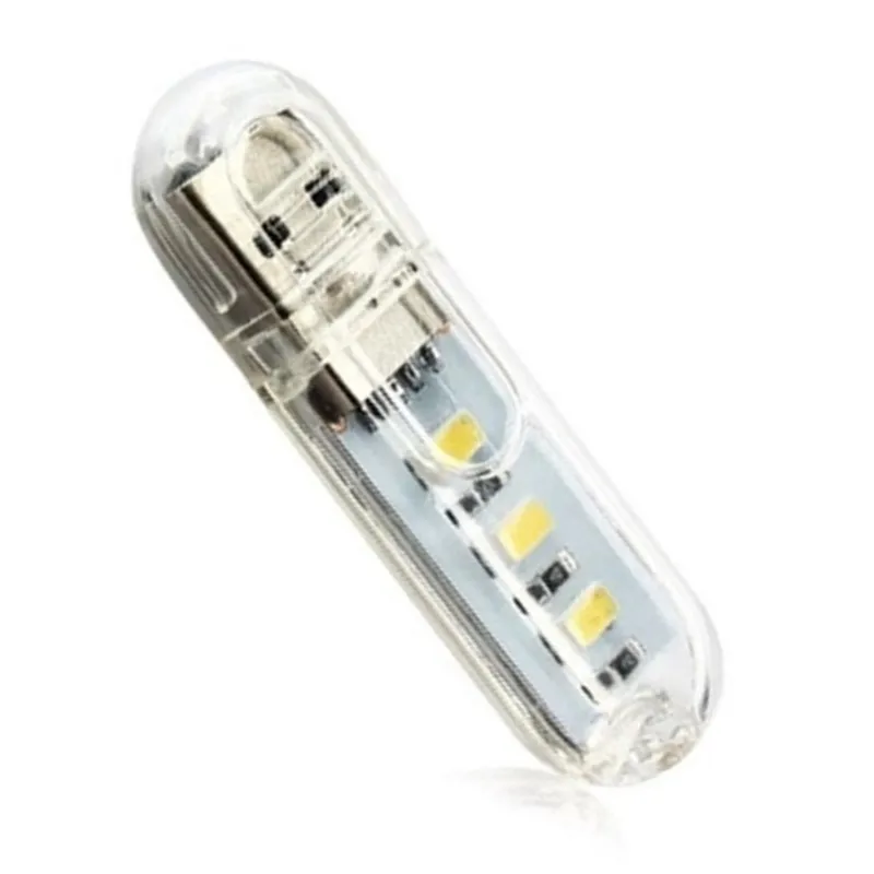 Портативный USB ночник 3 светодиода/8 светодиодов 5730 SMD 5 В|Ночники| |