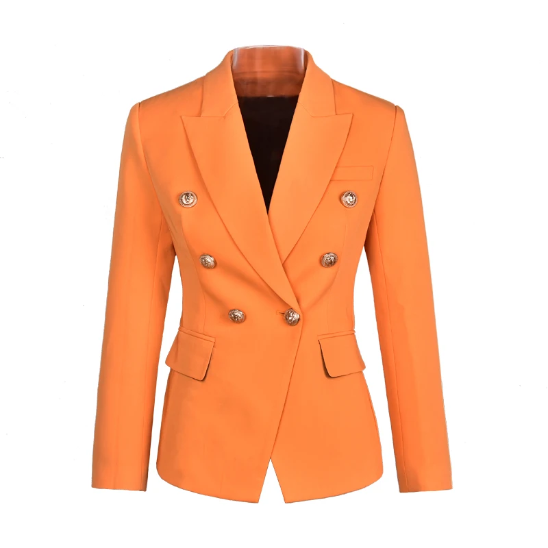 

2019 New Color Women Elegant Women Fashion Slim Streetwear Blazer European American Plus Size Blazers High Quality