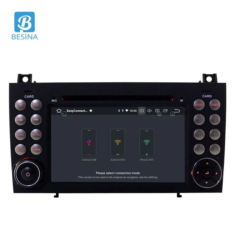 Sale Besina Android 9.0 2 Din 7 Inch Car DVD Player For Mercedes Benz SLK R171 SLK230 W171 GPS Multimedia Radio 2G+16G Steering Wheel 1 Sale Besina Android 9.0 2 Din 7 Inch Car DVD Player For Mercedes Benz SLK R171 SLK230 W171 GPS Multimedia Radio 2G+16G Steering Wheel 1
