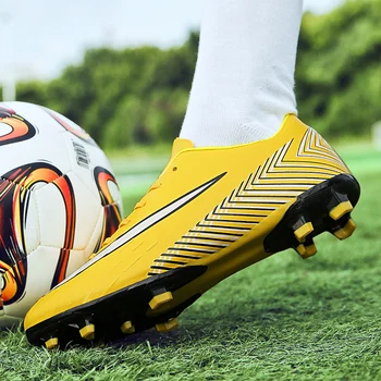 

High Quality Soft Bottom Short Nail Football Shoes Men's Outdoor Training Soccer Shoes Non-slip Popular Sneakers Zapatos Hombre